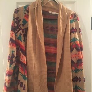 Multi Color Aztec cardigan